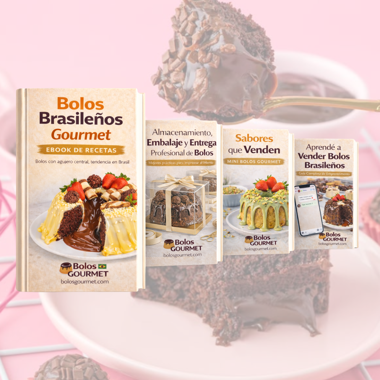 📘 BOLOS BRASILEÑOS GOURMET + 3 BONOS